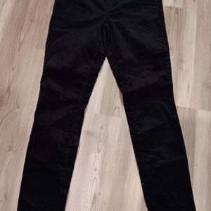 LOFT skinny Black VELVET Jeans 8/29